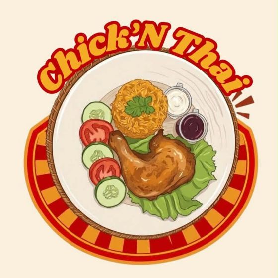 Chick'N Thai plate